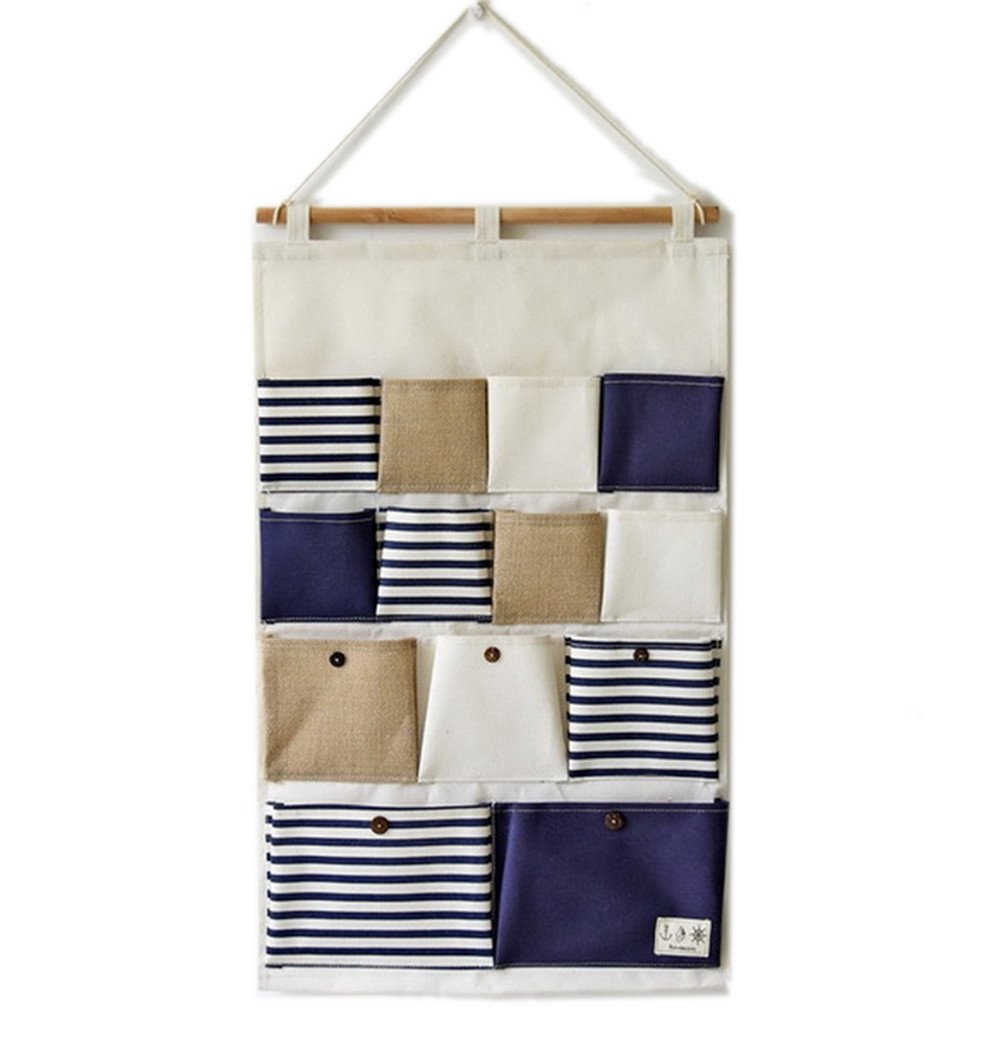 Kauftree Hängeaufbewahrung Hängeorganizer Wandorganizer Stoffwandbehang