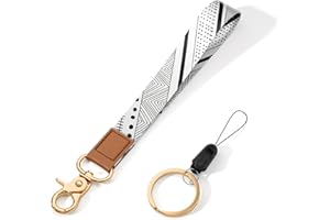 ZAXMEY Wrist Lanyard for Keys, Cute Wrist Strap Lanyard, Key Chain Holders, Wristband Key Chain