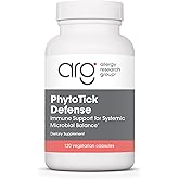 Allergy Research Group Phyto Tick Defense Supplement - Mushroom Complex, Mushroom Extract Powder in Convenient Capsules, Nootropic with Lions Mane, Cordyceps, Beta Glucans - 120 Vegetarian Capsules