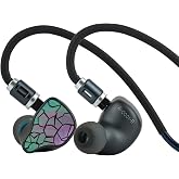 Linsoul THIEAUDIO Hype 4 MKII 2DD + 4BA Hybird IEM in Ear Monitor, 2Pin | with Engaging &amp; Studio Neutral Tuning, CNC Aluminum Shell, 3.5/4.4mm Modular HiFi Wired Earbuds Cable for Musician Audiophile