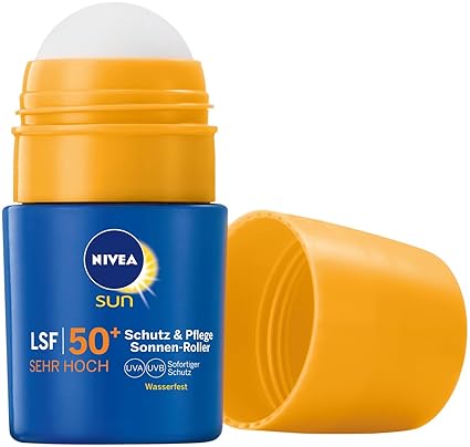 Nivea Sun Schutz & Pflege Sonnen-Roller, Lichtschutzfaktor 50 +, 2er Pack (2 x 50 ml)