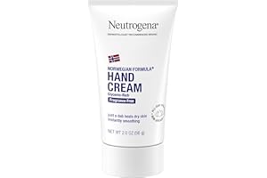 Neutrogena Norwegian Formula Moisturizing Hand Cream Formulated with Glycerin for Dry, Rough Hands, Fragrance-Free Intensive Hand Lotion, 2 oz