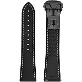ULLCHRO Watch Strap Watch Band 20mm 22mm Man Waterproof Quick Release Bands Sport Replacement Strap Soft FKM Rubber Watchband