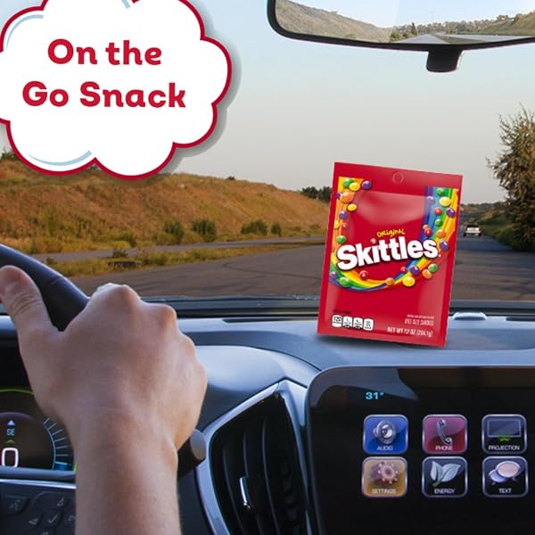 SKITTLES ORIGINAL CHEWY CANDY, 7.2 OZ BAG