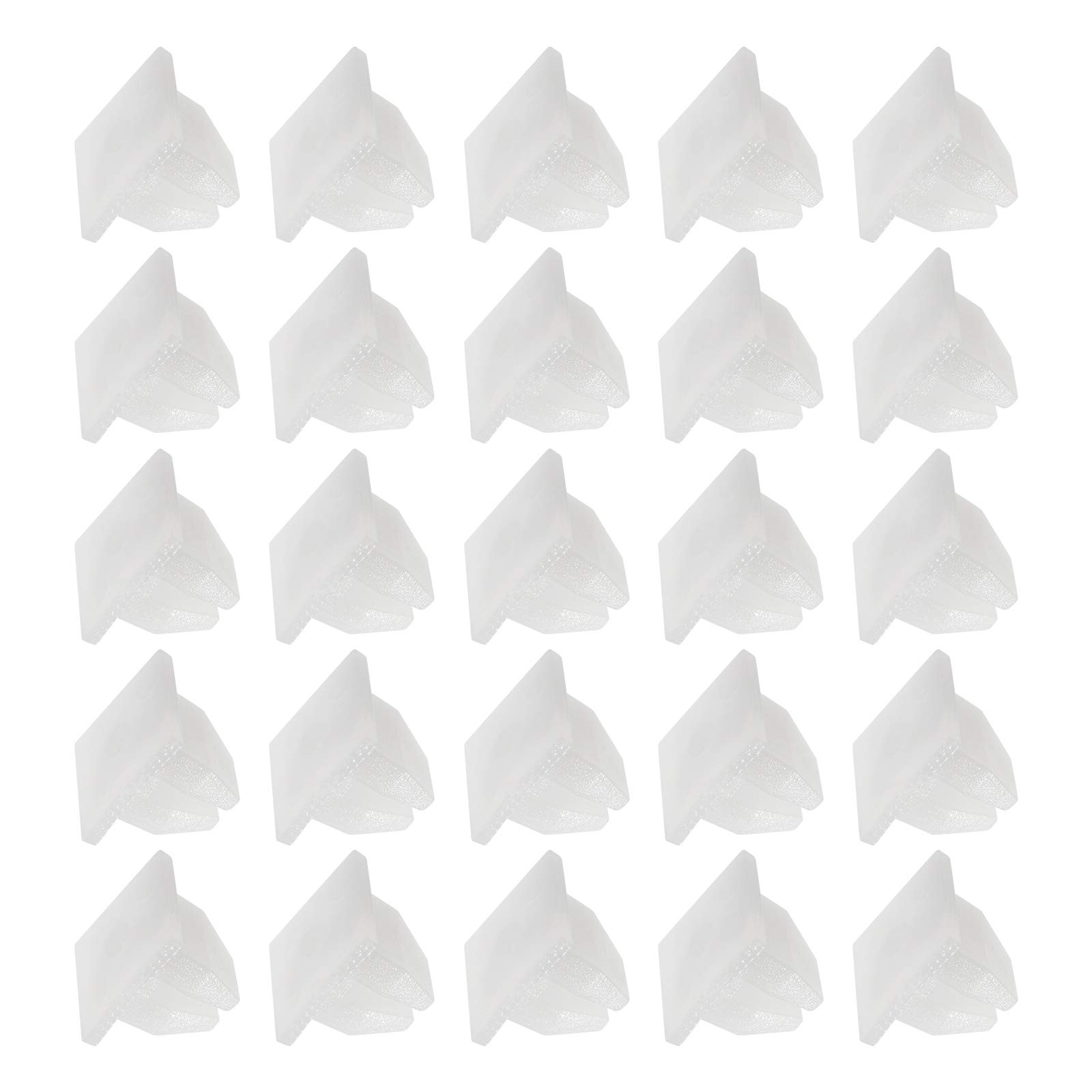 EMSea 50Pcs Vehicle Screw Grommets Insert Expanding Nuts Plastic Mounting Clip Retainers Fits 10mm Hole Black for Most Cars