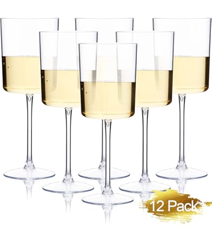 Amazon.com | TOSSWARE POP 6oz Stemmed Flute SET OF 12