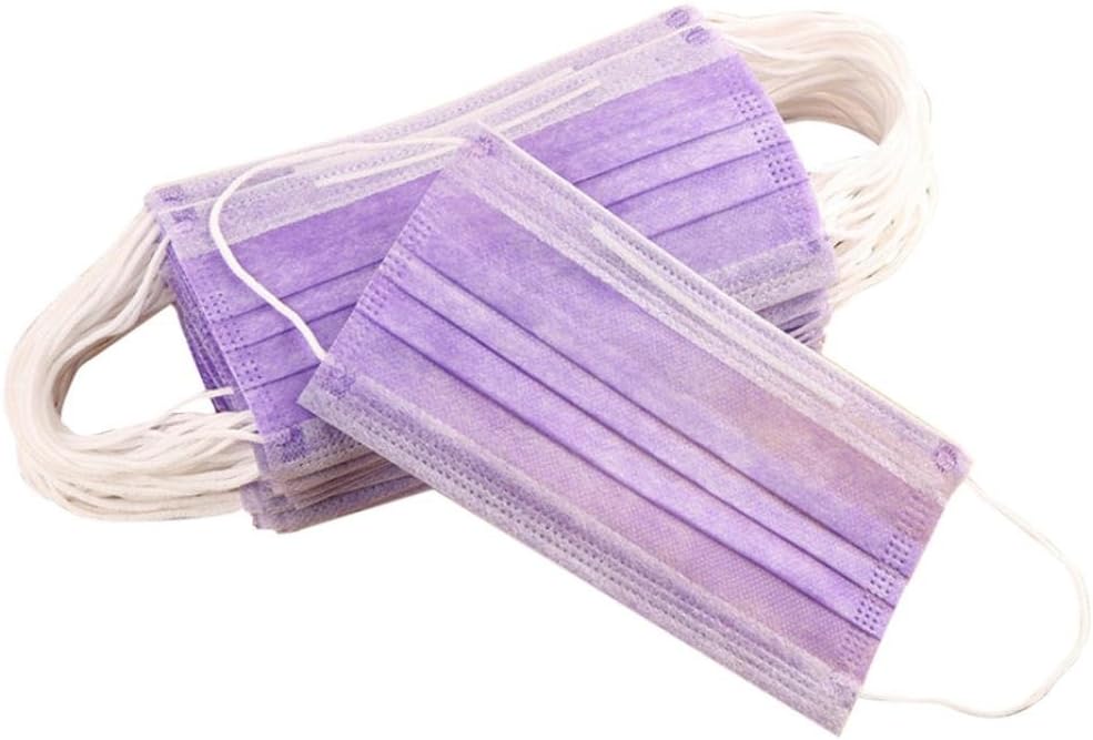 Hunpta 50pc Three Layer Disposable Respirator Breathable Prevent Dust Respirator (C)