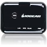 IOGEAR Universal Ethernet to Wi-Fi N Adapter for Home or Office GWU627 (Black)