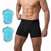 KYTRSTX Vasectomy Underwear with 2 Ice Packs for Testicular Support and Pain Relief