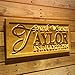 ADVPRO wpa0003 Personalized Last Name Rustic Home Décor Wood Engraving Custom Wedding Couples Anniversary Established Anniversary Wooden Signs - Standard 23 x 9.25