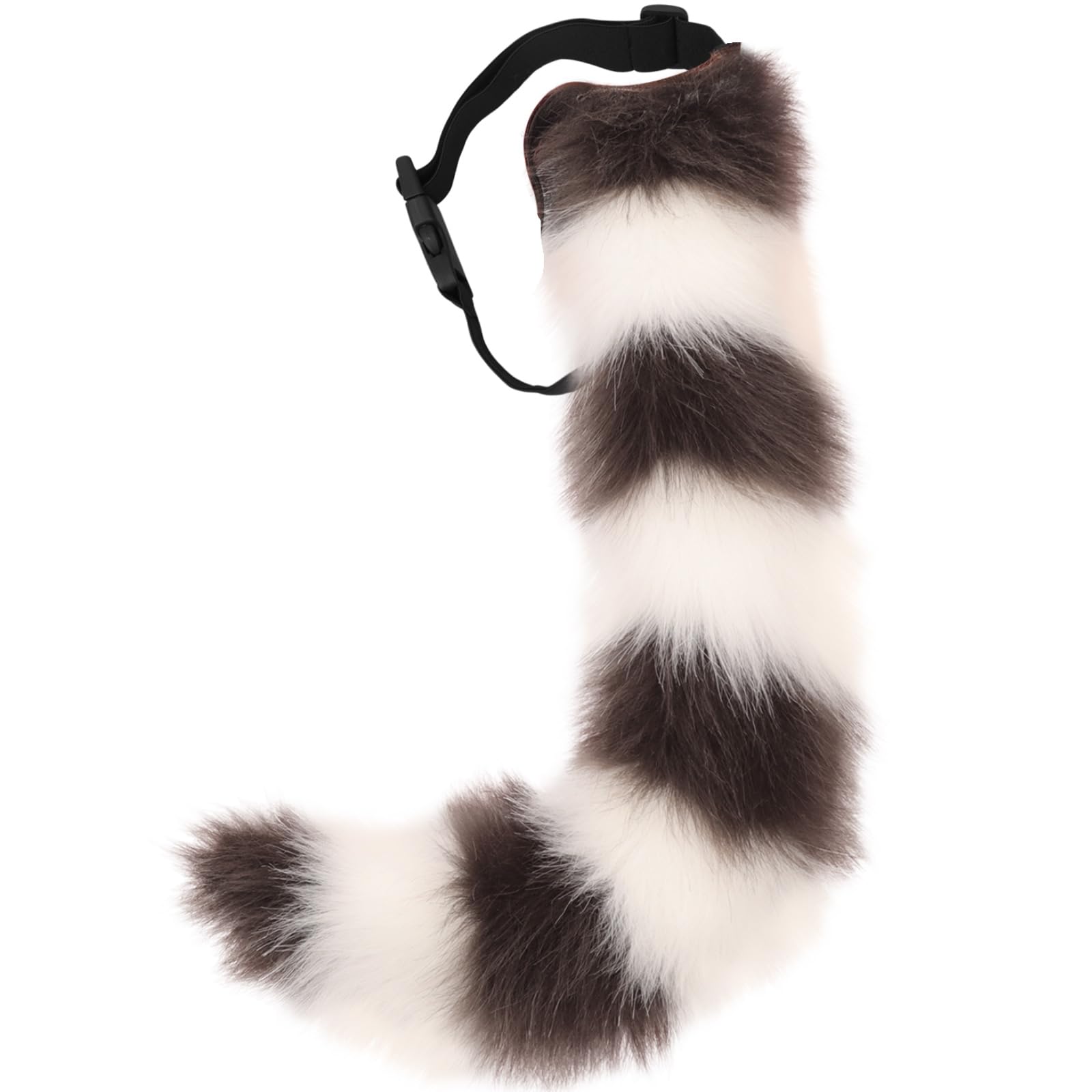DRESHOW Fox Fur Tail Cosplay Costume Party Super Huge Fluffy Tail for Adult — image 1
