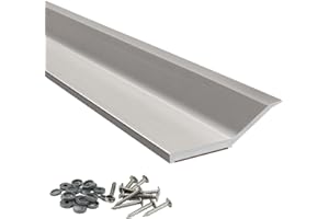 FOSLUOC Garage Door Seal Top and Sides Seal Strip 34FT Rubber Weather Stripping Replacement Soft and Hard Composite, Weatherproofing Universal Sealing (Grey)