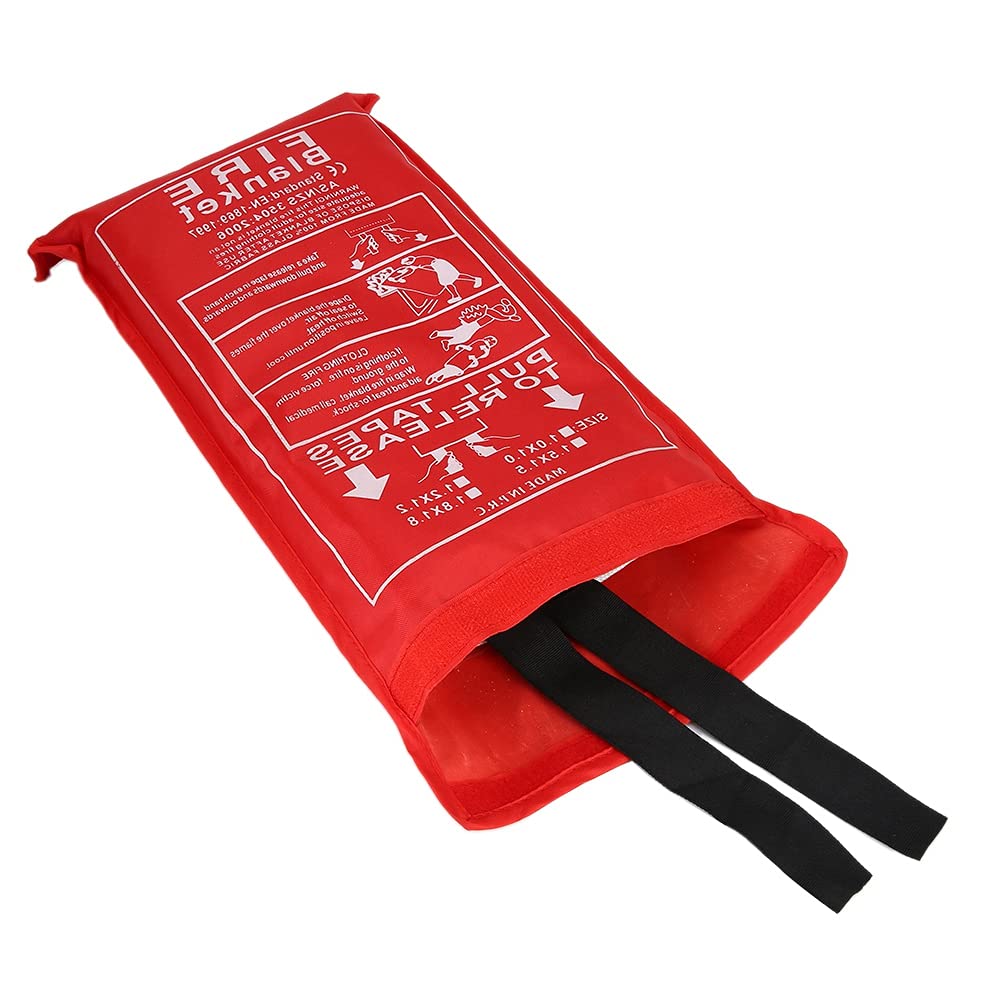 Buy Soft Case Design Kitchen Fiberglass Fire Suppression Blanket, Fire