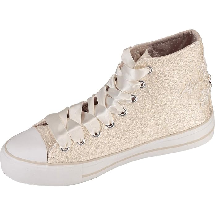 Krüger MADL Damen Trachtensneaker Bethany | Trachtenschuh | Modell: 4703-2 Ecru