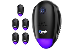 DOS VECES 2024 Upgraded Ultrasonic Pest Repeller 6 Packs,Indoor Pest Repellent, Electronic Plug in Pest Control for Bugs,Mosquito,Roach, Ant, Rodent, Mouse, Spider Repellent for House, Warehouse, Garage