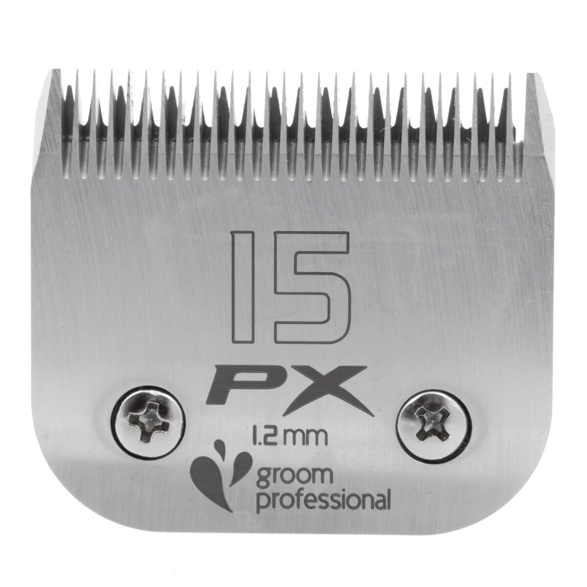 GROOM PROFESSIONAL Pro X Clipper Blade for Dog Grooming - Detachable Clipper Blade - Hardened Steel - Excellent Resistance to Wear & Excellent Cutting Performance - Replacement Blade - 15