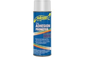S.M. ARNOLD SM Arnold 66-001 Clear Adhesion Promoter for Automotive Plastics - 12 Oz. High-Performance Spray Can, Pre-Paint Primer for Enhanced Paint Bonding, Essential for Auto Body Work and Refinishing Projects