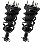 2PCS Front Struts Shock Absorbers Assembly Suspension w/Coil Springs For 2007-2014 Cadillac Escalade EXT ESV Chevy Tahoe Avalanche Suburban Silverado 1500 GMC Yukon XL Sierra 1500 Replace 580-435