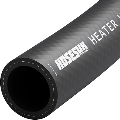AP Automotive 19mm Rubber Car Heater Hose 2m SAE J20 R3 Black