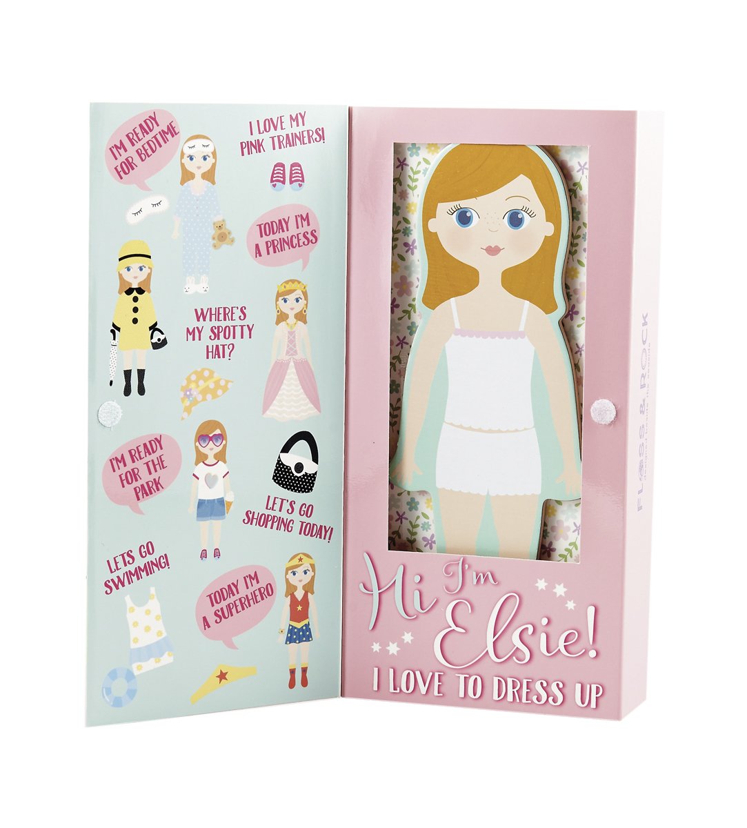 Floss & Rock Elsie Magnetic Dress Up Doll