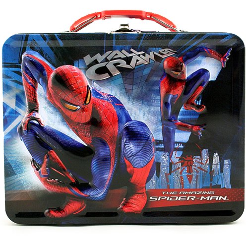 Buy SpiderMan Hero [Wall Crawler] Inspired Tin Tote Metal Carryall Lunch Box (Officially