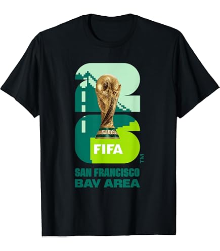 Amazon.com: FIFA World CUP26 Seattle Trophy Color T-Shirt : Sports