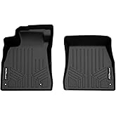 SMARTLINER Custom Fit All Weather 1st Row Floor Mat Liner Set Compatible with 2022-2025 Nissan Sentra