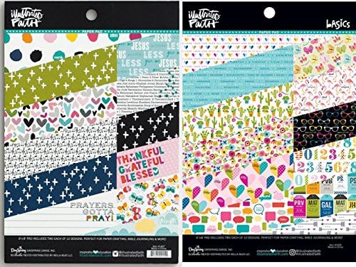 Illustrated Faith 6" x 8" Decorative Paper Pads - 48 Sheets