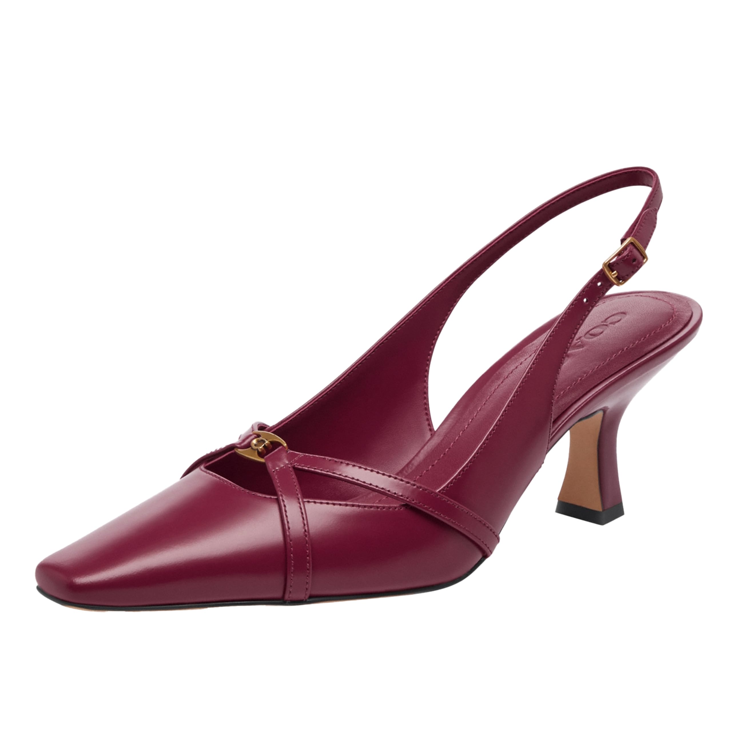 Coach Women’s Rowyn Slingback Pump, Pink, 9.5