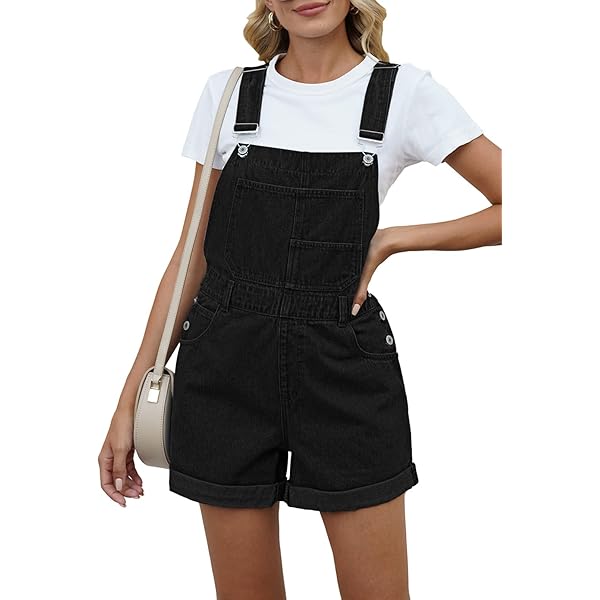 NEAT　SILK DENIM OVERALL SHORTS Denim Overall Shorts – The Junkyard Pearl