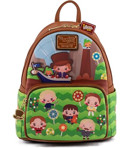 Amazon.com: Willy Wonka Crossbody Bag with Golden Ticket  display picture 1