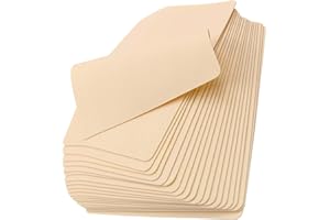 Blank Tattoo Practice Skin - Romlon 20Pcs Tattoo Skin Practice 8'' x 6'' Double Sides Tattoo Skin Microblading Eyebrow Fake Skin for Tattoo for Beginners and Experienced Artists Tattoo Supplies