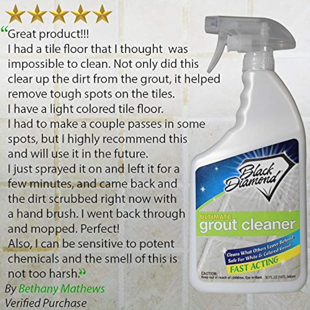 Grout Cleaner Ultimate Best For Tile, Ceramic, Porcelain, Marble Acid
