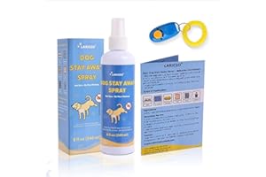LARICEO Safe Dog Repellent Spray for Peeing, Effective Pet Training Solution for Unmarked Life, Multi-Occasion Application, Not here Dog Spray, Dog Stop Peeing Training Spray,8 oz Dog Stay Away