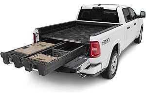 DECKED Truck Bed Storage System with System Accessories | Compatible with RAM 1500 2009-Current Classic Edition & 2500/3500 2
