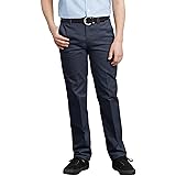 Dickies Khaki Big Boys' Flex Waist Slim Stretch