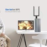 Cuifati Wireless Network Card USB 2.4G 5G Dual-band WiFi AC RTL8812AU High Gain view 3