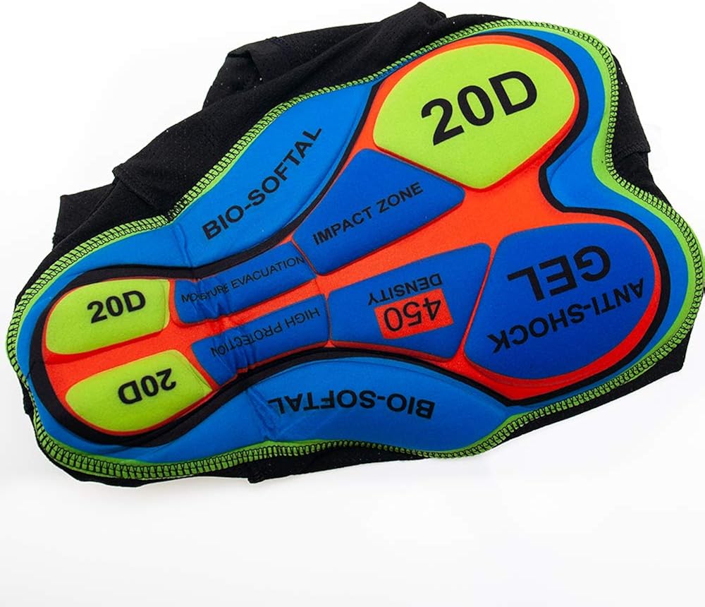Weimostar Men's Cycling Underwear Gel Padded Shorts MTB Biking Half Pants Breathable: Clothing
