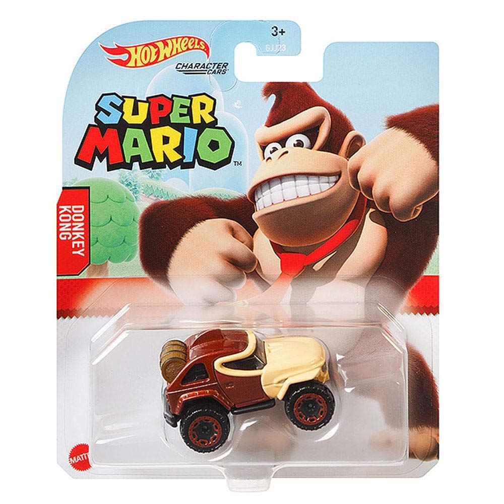 Hot Wheels Super Mario GRM37 Donkey Kong Metal Car / Vehicle 1:64
