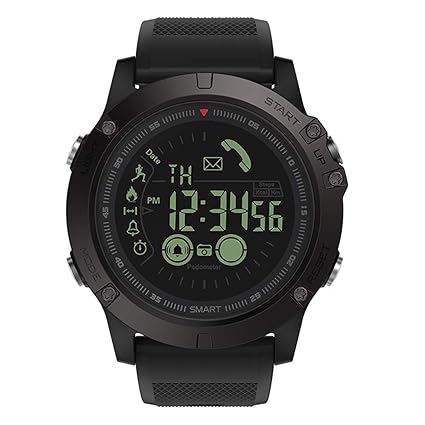 T1 Tact Military Grade Super Tough Smart Watch Outdoor Sports Talking Watch Mens Digital Sports Watch Waterproof Outdoor Pedometer Calorie Counter ...