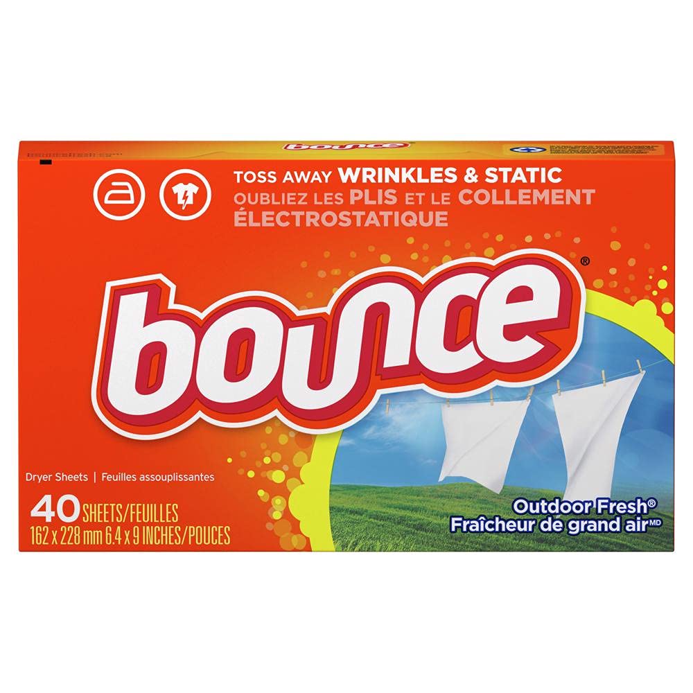 Bounce Fresh Linen Sheets, 40 Count by Bounce