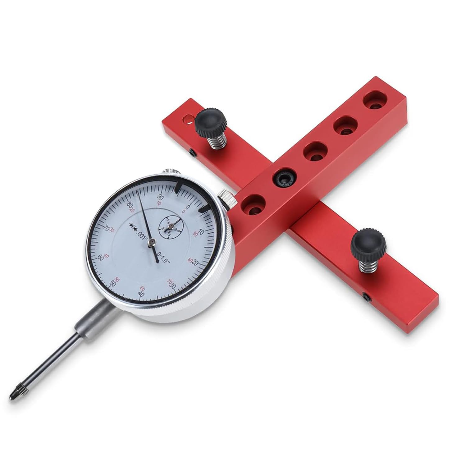 Photo 1 of YoTmake Table Saw Dial Indicator Table Saw Alignment Gauge Adjustable Saw Dial Gauge Table Saw Fence Alignment Jig for Aligning and Calibrating Work Shop Machinery(0-1"")