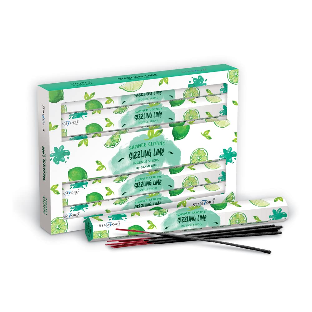 Stamford Incense Sticks - Premium Aromatherapy through Refined Fragrances and Essential Oils, Soothing and Refreshing Sticks for Your Home and Personalised Spots