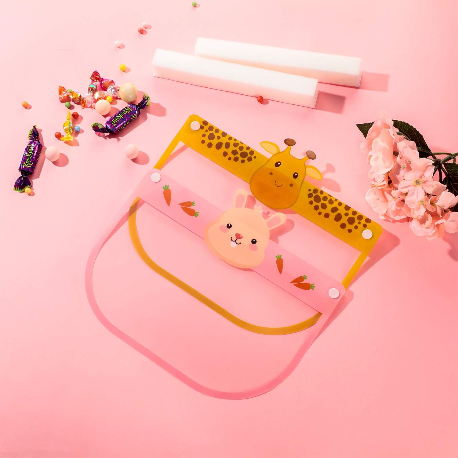 Protection Des Yeux Equipement Et Materiel De Securite Kendalfloral Com 2 Couverture Visage Dessin Anime Mignon De Taille Enfant Couverture De Protection Anti Buee Film Transparent Reutilisable Anti Poussiere Avec Visiere Transparente Bande Elastique Et