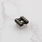 Be In Your Mind 20Pcs Gold Plated 8 Pin DIP IC Socket 2.54mm Pitch OP-AMP view 7