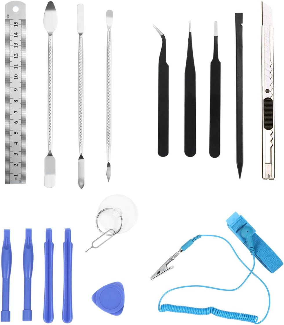 ORIA Precision Screwdriver Kit, 76 in 1 with 56 Bits Repair Tool Kit for Cellphone, Game Console, Tablet and Other Devices, Blue - - 