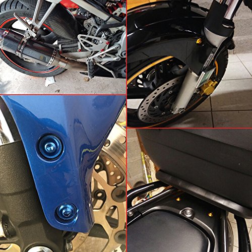 Complete Bolt Motorcycle Fairings Screws Fasteners for Yamaha YZFR6 YZF R6 2006 2007 Blue