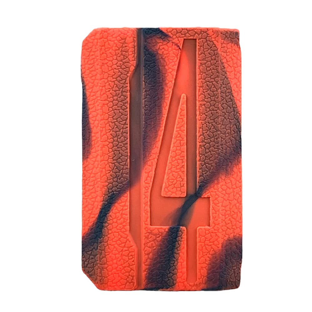 RUIYITECH Protective Silicone Case Sleeve Skin Cover for Drag 4 Case Cover Skin Sleeves (Black Red)