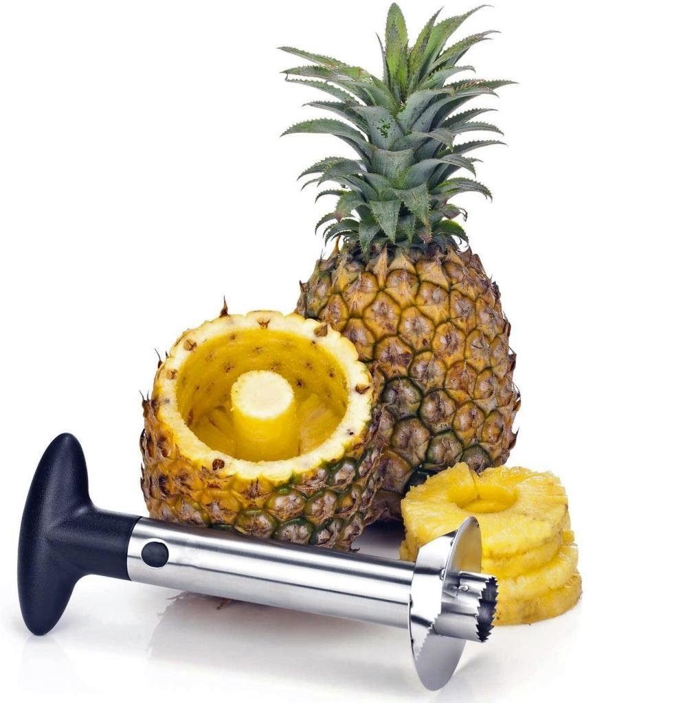 Experty Stainless Steel Pineapple Peeler Corer Slicer Kitchen Gadget - All In One Tool