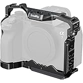 SmallRig HawkLock Quick Release Full Cage for Sony Alpha 7R V/Alpha 7 IV/Alpha 7S III/Alpha 1 / Alpha 7R IV/Alpha 7 V, Built-in Quick Release Plate for Arca, Cold Shoes (Upgraded Version)